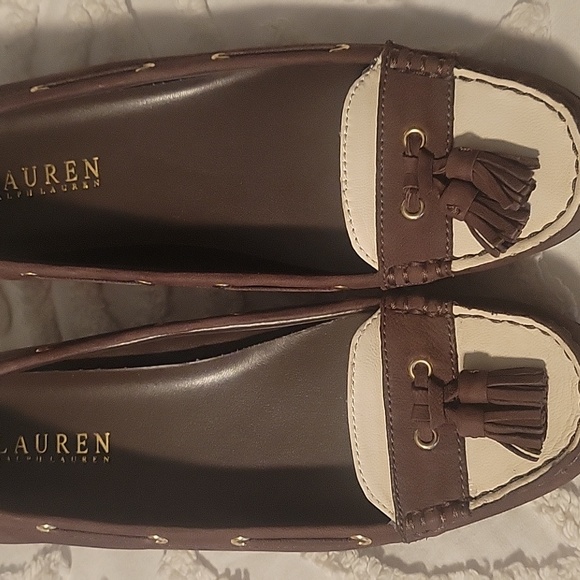 Ralph Lauren Shoes - Lauren Ralph Lauren Gael Two Tone Suede Loafers New Sz 8 * See Sizing Info*